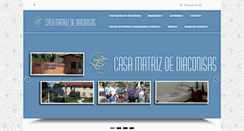 Desktop Screenshot of diaconisas.com.br
