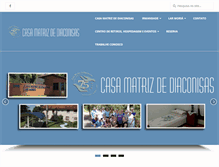 Tablet Screenshot of diaconisas.com.br
